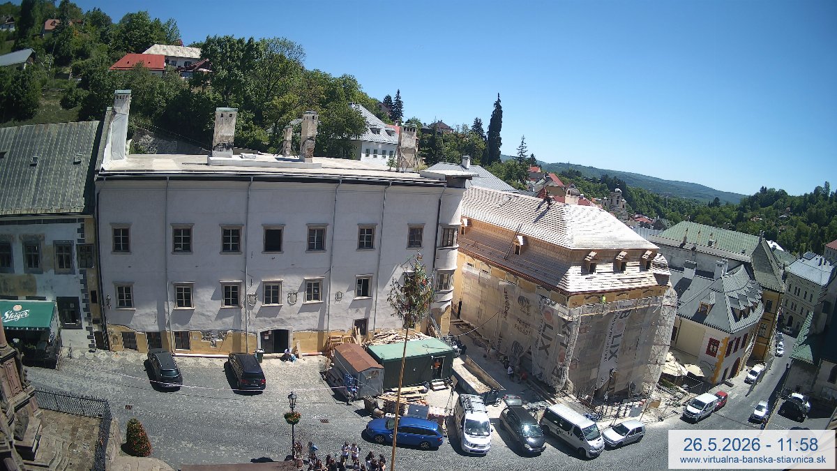 webkamera Banská Štiavnica