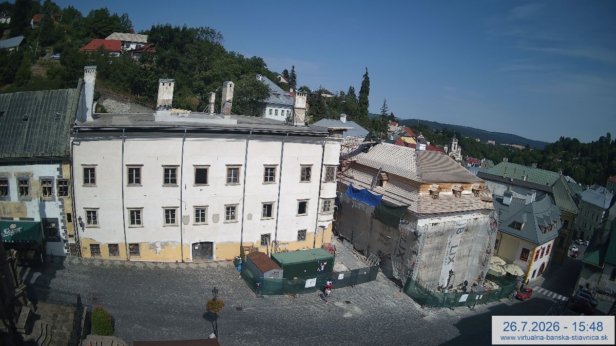 webkamera Banská Štiavnica